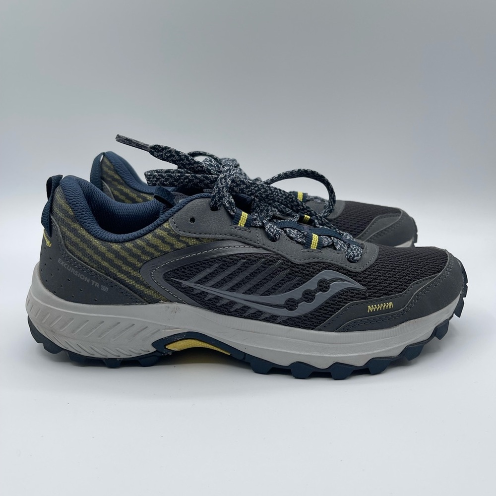 Saucony EXCURSION TR15 S10668-16 Shadow Grey Sneakers Shoes Womens Size 8